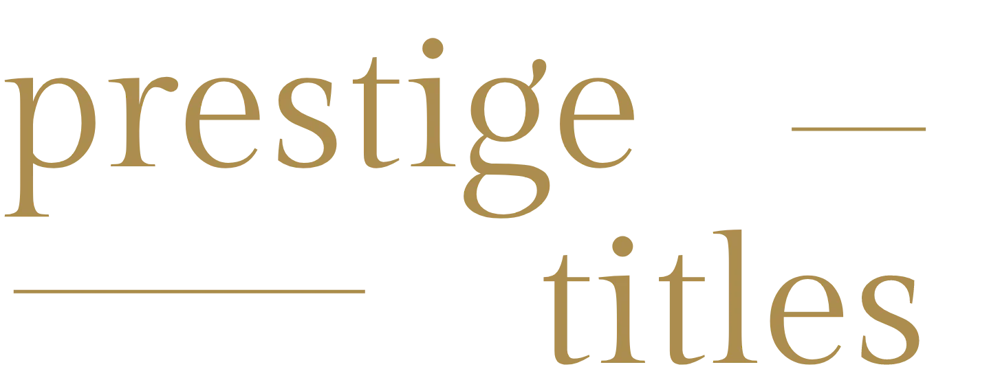 Claim Your English Noble Title